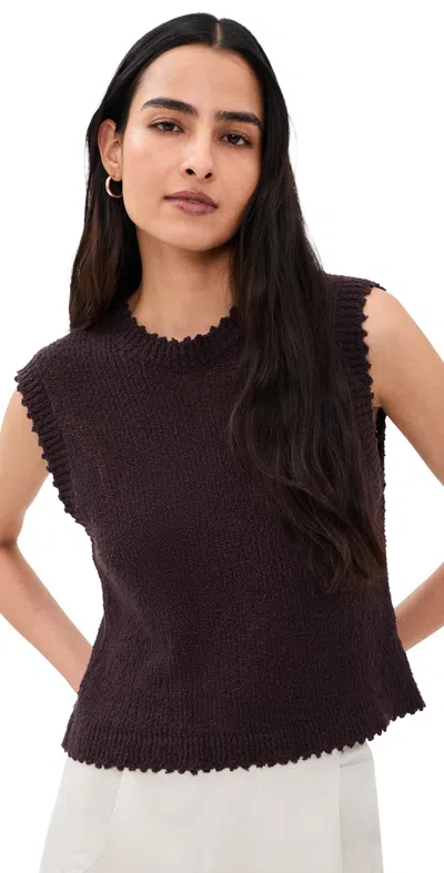 Rachel Comey Relent Top Chocolate In Brown