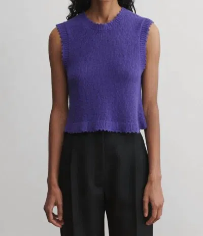 Rachel Comey Relent Top In Purple In Blue