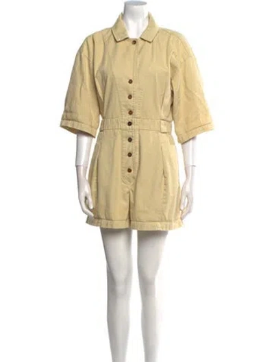 Pre-owned Rachel Comey Romper In Neutral