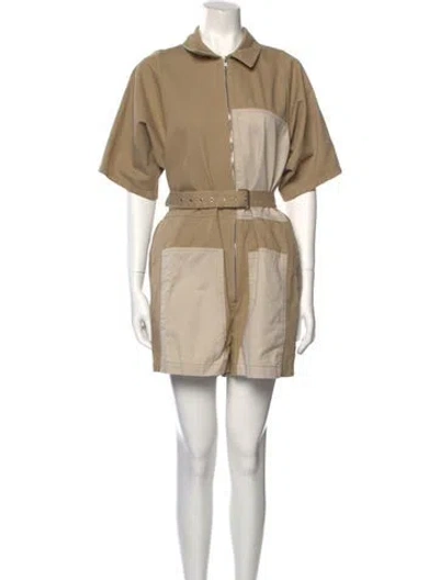 Pre-owned Rachel Comey Romper In Neutral