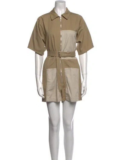 Pre-owned Rachel Comey Romper In Neutral