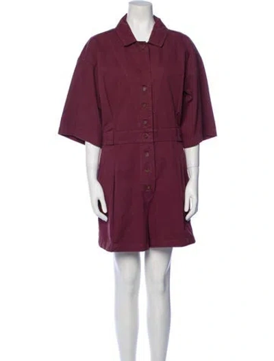 Pre-owned Rachel Comey Romper In Red