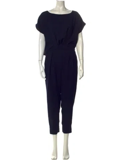 Pre-owned Rachel Comey Scoop Neck Jumpsuit In Black