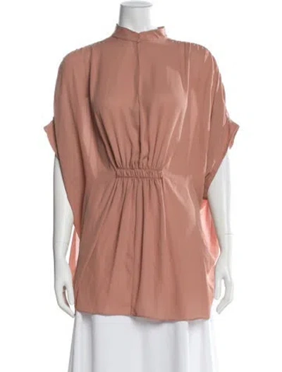 Pre-owned Rachel Comey Short Sleeve Blouse In Pink