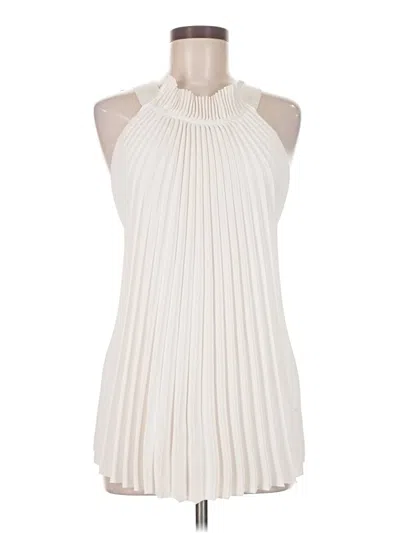 Pre-owned Rachel Comey Sleeveless Blouse In White
