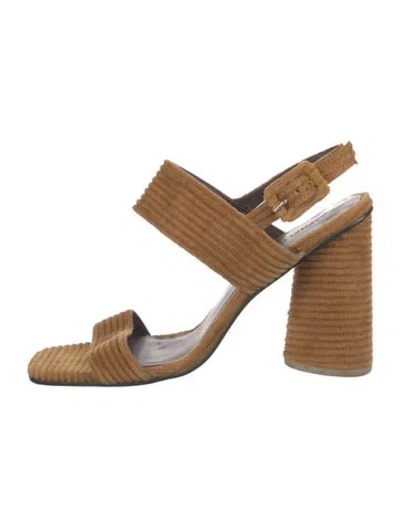 Pre-owned Rachel Comey Slingback Sandals In Neutral