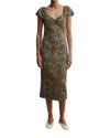 Rachel Comey Sonoma Dress In Black In Multi