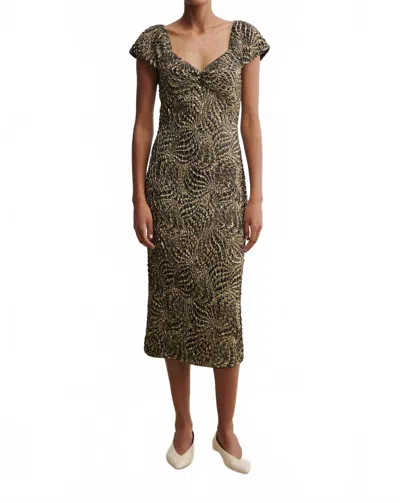 Rachel Comey Sonoma Dress In Black In Multi