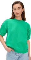 Rachel Comey Stanza Sweatshirt Green Apple In Green Apple