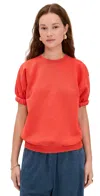 Rachel Comey Stanza Sweatshirt Tomato In Red
