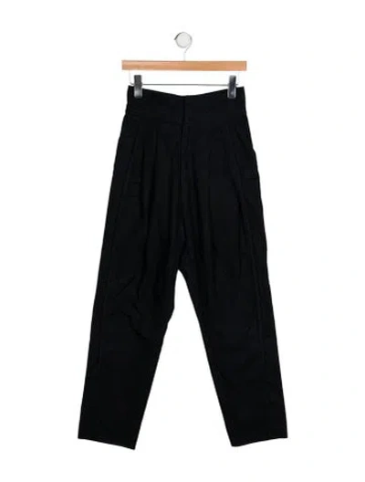 Pre-owned Rachel Comey Straight Leg Pants In Black