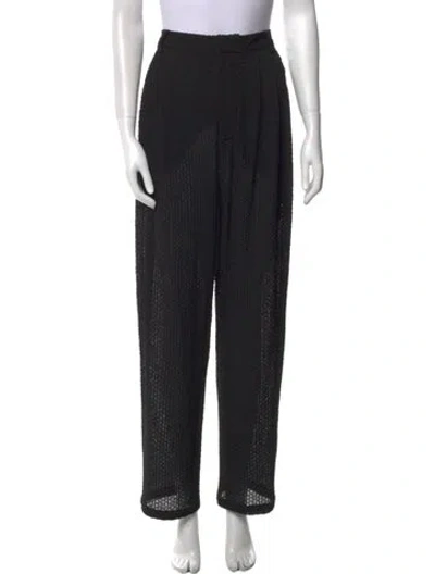 Pre-owned Rachel Comey Straight Leg Pants In Black
