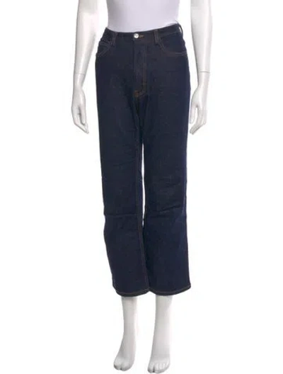 Pre-owned Rachel Comey Straight Leg Pants In Blue