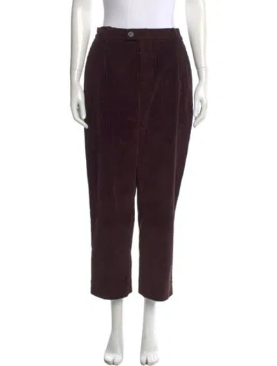 Pre-owned Rachel Comey Straight Leg Pants In Brown