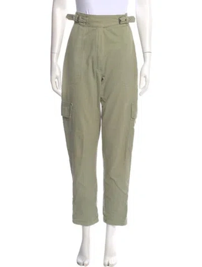 Pre-owned Rachel Comey Straight Leg Pants In Green