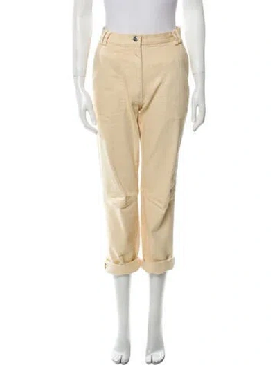 Pre-owned Rachel Comey Straight Leg Pants In Neutral
