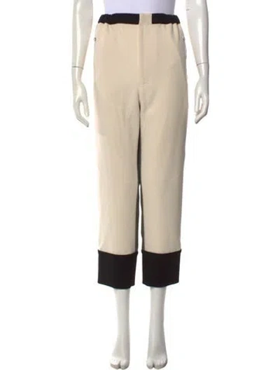 Pre-owned Rachel Comey Straight Leg Pants In Neutral