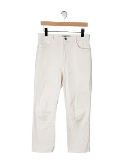 Pre-owned Rachel Comey Straight Leg Pants In White