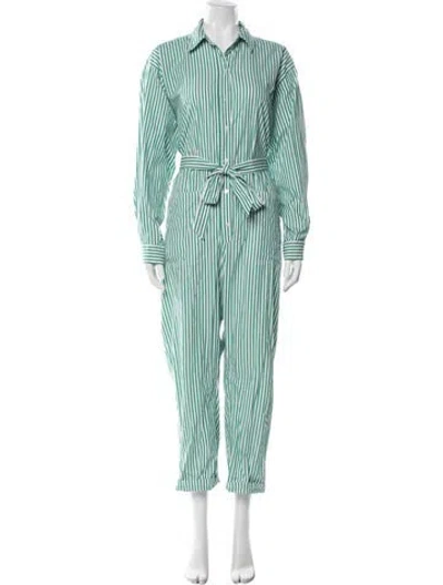 Pre-owned Rachel Comey Striped Jumpsuit In Multi