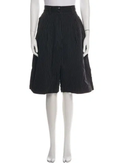 Pre-owned Rachel Comey Striped Knee-length Shorts In Green