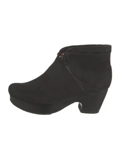 Pre-owned Rachel Comey Suede Boots In Black