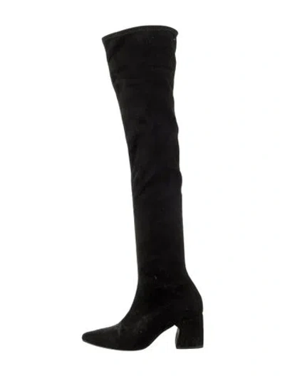 Pre-owned Rachel Comey Suede Boots In Black