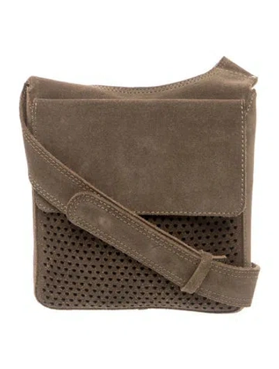 Pre-owned Rachel Comey Suede Crossbody Bag In Brown