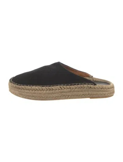 Pre-owned Rachel Comey Suede Espadrilles In Black/neutrals