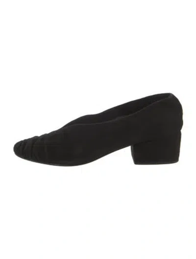 Pre-owned Rachel Comey Suede Pumps In Black