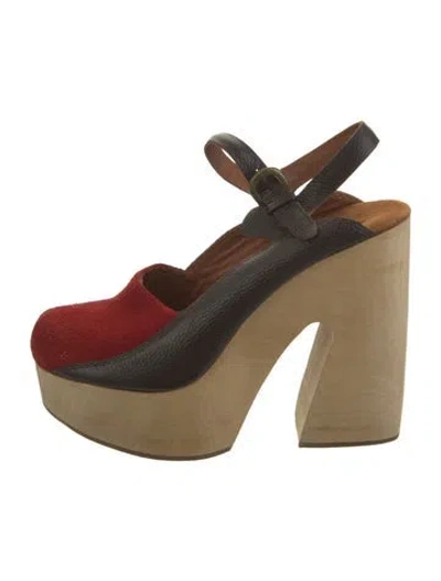 Pre-owned Rachel Comey Suede Pumps In Brown