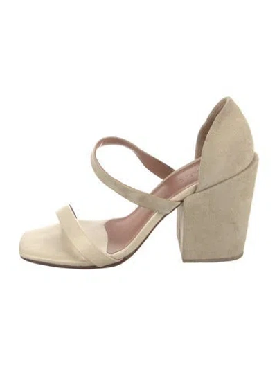 Pre-owned Rachel Comey Suede Sandals In Neutral