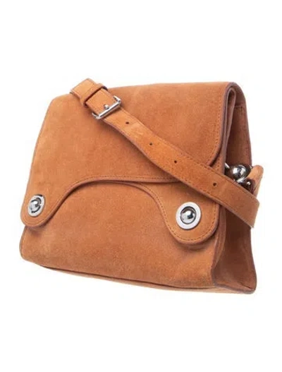 Pre-owned Rachel Comey Suede Shoulder Bag In Brown
