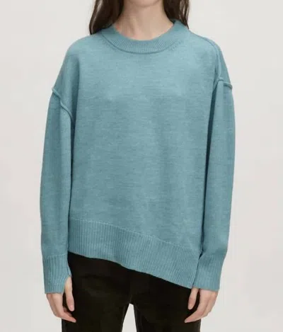 Rachel Comey Thane Merino Wool Sweeater In Washed Indigo In Green