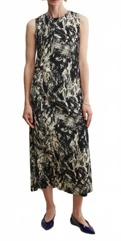 Rachel Comey Tousey Midi Dress In Black In Gray