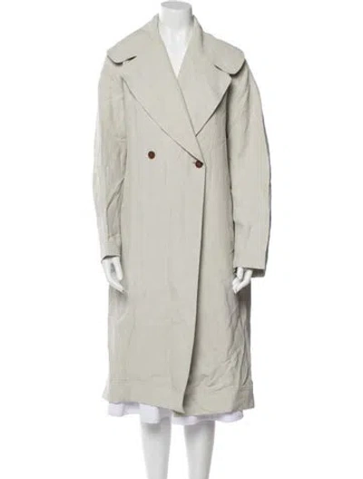 Pre-owned Rachel Comey Trench Coat In Neutral