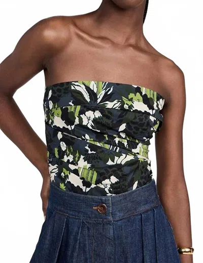 Rachel Comey Tristan Top In Forest Green