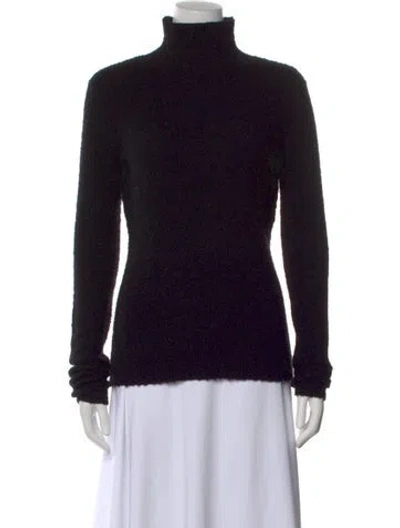 Pre-owned Rachel Comey Turtleneck Sweater In Black