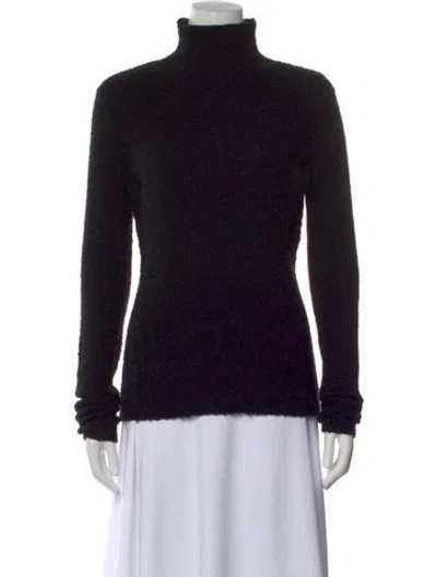 Pre-owned Rachel Comey Turtleneck Sweater In Black