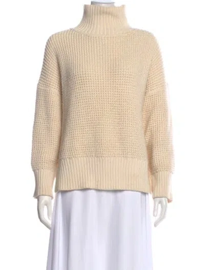 Pre-owned Rachel Comey Turtleneck Sweater In Neutral