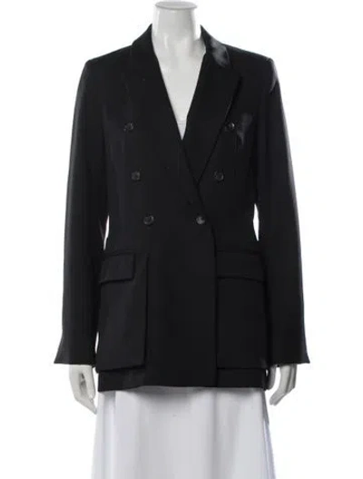 Pre-owned Rachel Comey Virgin Wool Blazer In Black