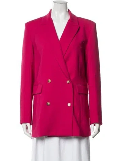 Pre-owned Rachel Comey Virgin Wool Blazer In Pink