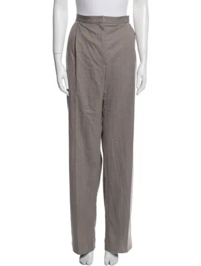 Pre-owned Rachel Comey Virgin Wool Straight Leg Pants W/ Tags In Gray