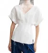 Rachel Comey Vision Top In White In Gray