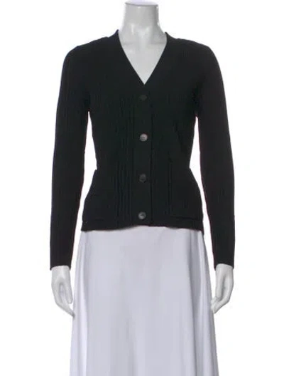 Pre-owned Rachel Comey V-neck Sweater In Black