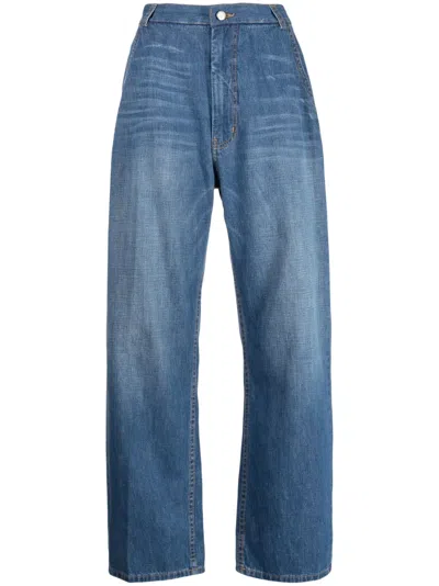 Rachel Comey Wide-leg Denim Trousers In Blue
