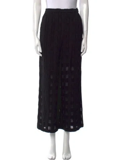 Pre-owned Rachel Comey Wide Leg Pants In Black