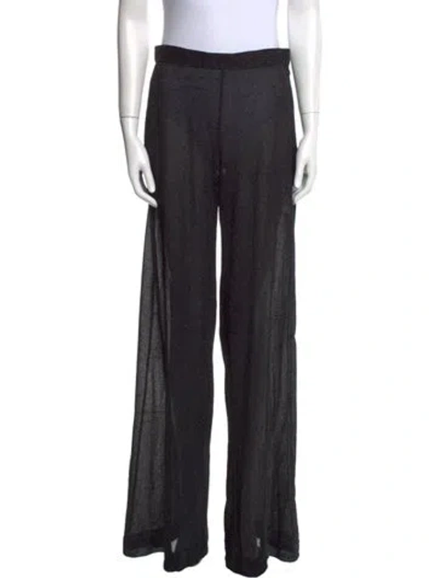 Pre-owned Rachel Comey Wide Leg Pants In Black