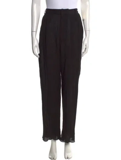 Pre-owned Rachel Comey Wide Leg Pants In Black