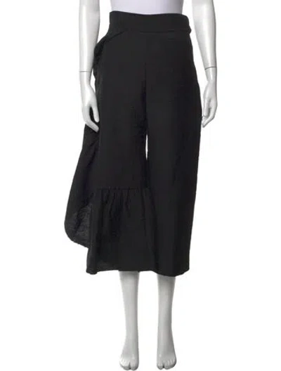 Pre-owned Rachel Comey Wide Leg Pants In Black