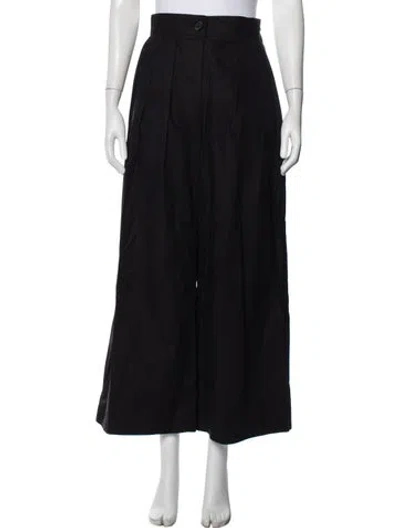 Pre-owned Rachel Comey Wide Leg Pants In Black